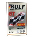 Масло моторное ROLF GT 5W-40 SN/CF (4л) 