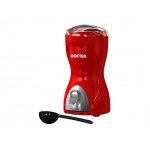 Кофемолка электрическая HOTTER красная HX-200, размеры 19х10см.