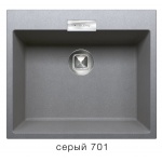 Мойка Tolero Loft TL-580 №701 (Серый) 