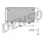 DCN36001 Denso Конденсатор, кондиционер