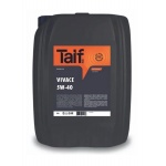 Масло моторное TAIF VIVACE 5W-40 синтетическое 20л  (синтетика)