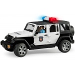 Bruder 02526 "Внедорожник Jeep Wrangler Unlimited Rubicon Полиция" с фигуркой (фикс. цена)