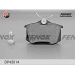 BP43014 FENOX Комплект тормозных колодок, дисковый тормоз