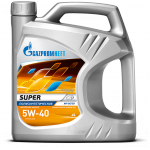 Масло моторное Gazpromneft Super 5W-40 API SG/CD (4л)  полусинтетическое