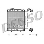 drm46001 DENSO Радиатор, охлаждение двигателя