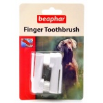 Beaphar Зубная щетка двойная  для собак, на палец