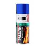 KU-5004 Kudo Эмаль термостойкая синяя, 500 градусов (520мл/ аэр) 