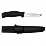 Нож Morakniv Companion Black, нержавеющая сталь, цвет черный  (morakniv)