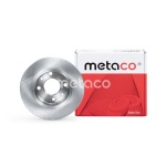 3100-006 METACO Диск тормозной передний не вентилируемый