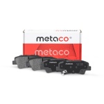3010-005 METACO Колодки тормозные задние дисковые к-кт