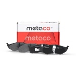 3000-092 METACO Колодки тормозные передние к-кт