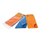 Набор Airline салфеток из микрофибры, синяя и оранжевая (2 шт., 30*30 см) (AB-V-01)