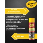 Мастика антикоррозийная полимерно-битумная Astrohim AC-491 аэрозоль (650мл) Мастика антикоррозийная полимерно-битумная Astrohim AC-491 аэрозоль (650мл)