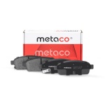 3010-006 METACO Колодки тормозные задние дисковые к-кт