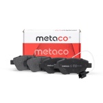 3000-129 METACO Колодки тормозные передние к-кт