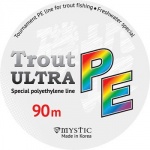 Шнур PE MYSTIC Trout ULTRA 90m (0,09/3,8)