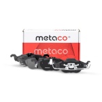 3000-117 METACO Колодки тормозные передние к-кт