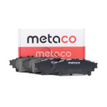 3010-109 METACO Колодки тормозные задние дисковые к-кт