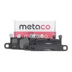 3010-101 METACO Колодки тормозные задние дисковые к-кт
