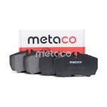 3010-140 METACO Колодки тормозные задние дисковые к-кт