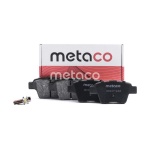 3010-144 METACO Колодки тормозные задние дисковые к-кт