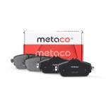 3000-400 METACO Колодки тормозные передние к-кт