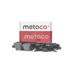 3010-216 METACO Колодки тормозные задние дисковые к-кт