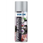 Грунт-эмаль для пластика Vixen VX50104 светлый алюминий (RAL9006) аэрозоль 520мл