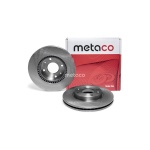3050-033 METACO Диск тормозной передний вентилируемый