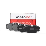 3000-126 METACO Колодки тормозные передние к-кт