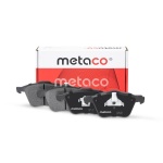 3000-161 METACO Колодки тормозные передние к-кт