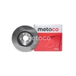 3050-185 METACO Диск тормозной передний вентилируемый
