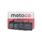 3010-133 METACO Колодки тормозные задние дисковые к-кт