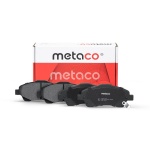 3000-078 METACO Колодки тормозные передние к-кт
