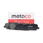 3010-050 METACO Колодки тормозные задние дисковые к-кт