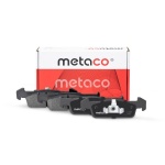 3000-184 METACO Колодки тормозные передние к-кт