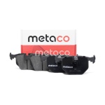 3010-036 METACO Колодки тормозные задние дисковые к-кт