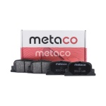 3010-146 METACO Колодки тормозные задние дисковые к-кт