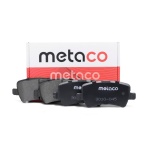 3010-045 METACO Колодки тормозные задние дисковые к-кт
