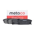 3010-095 METACO Колодки тормозные задние дисковые к-кт
