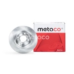 3100-001 METACO Диск тормозной передний не вентилируемый