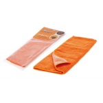 Салфетка Airline из микрофибры и коралловой ткани оранжевая (35*40 см)  (AB-A-04)