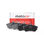 3000-186 METACO Колодки тормозные передние к-кт