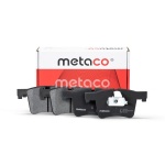 3000-181 METACO Колодки тормозные передние к-кт
