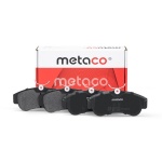 3000-106 METACO Колодки тормозные передние к-кт