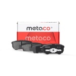 3010-004 METACO Колодки тормозные задние дисковые к-кт