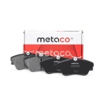 3000-141 METACO Колодки тормозные передние к-кт