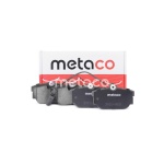 3010-063 METACO Колодки тормозные задние дисковые к-кт