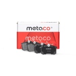 3010-002 METACO Колодки тормозные задние дисковые к-кт