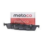3010-087 METACO Колодки тормозные задние дисковые к-кт